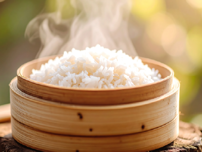 蒸し米